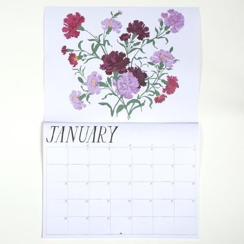 2018 Floral Calendar