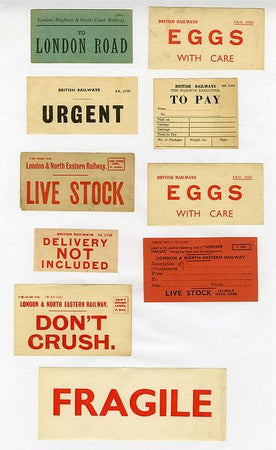 Vintage British Railway Stickers
