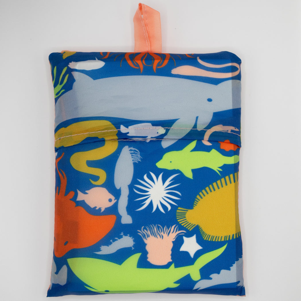 Art Sack - Banquet Workshop Sea Animals Reusable Grocery Bag