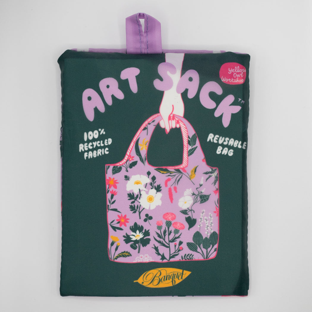 Art Sack - Banquet Workshop Wildflowers reusable bag