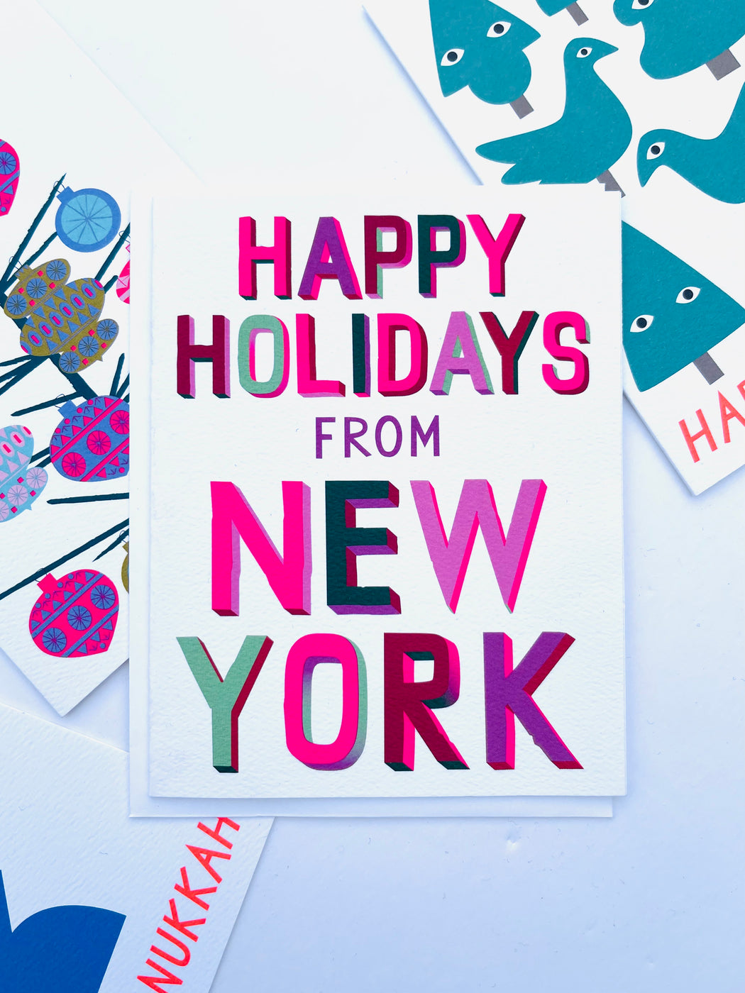 Happy Holidays from New York - Holiday Note Card