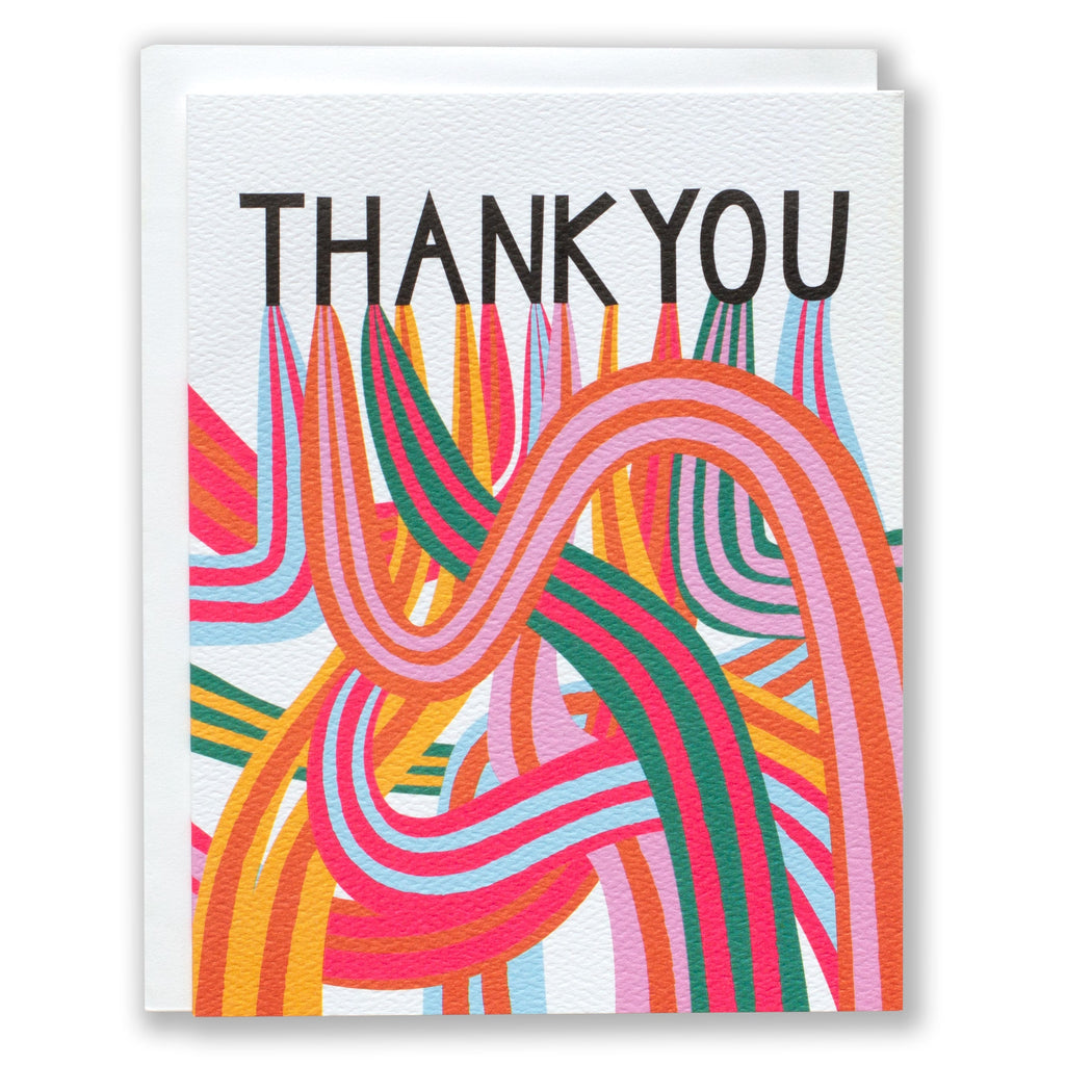 Electric Thank You Note Card