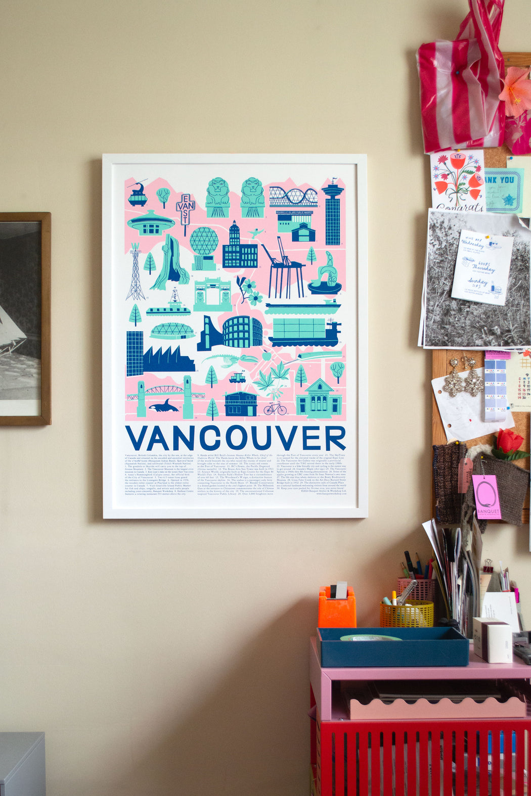 Welcome to Vancouver Art Print