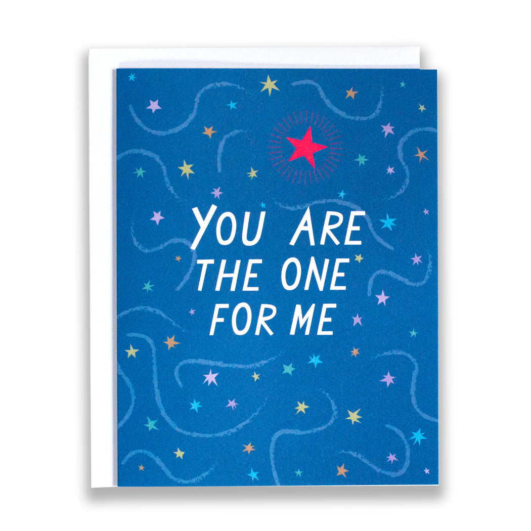 one for me card/notecards/stationery/night sky/stars in sky
