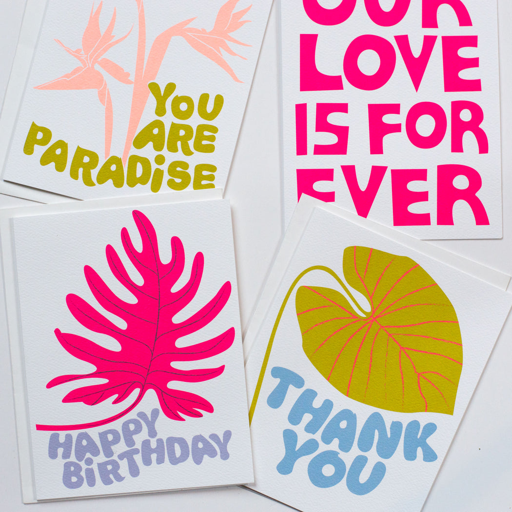 You Are Paradise Note Card
